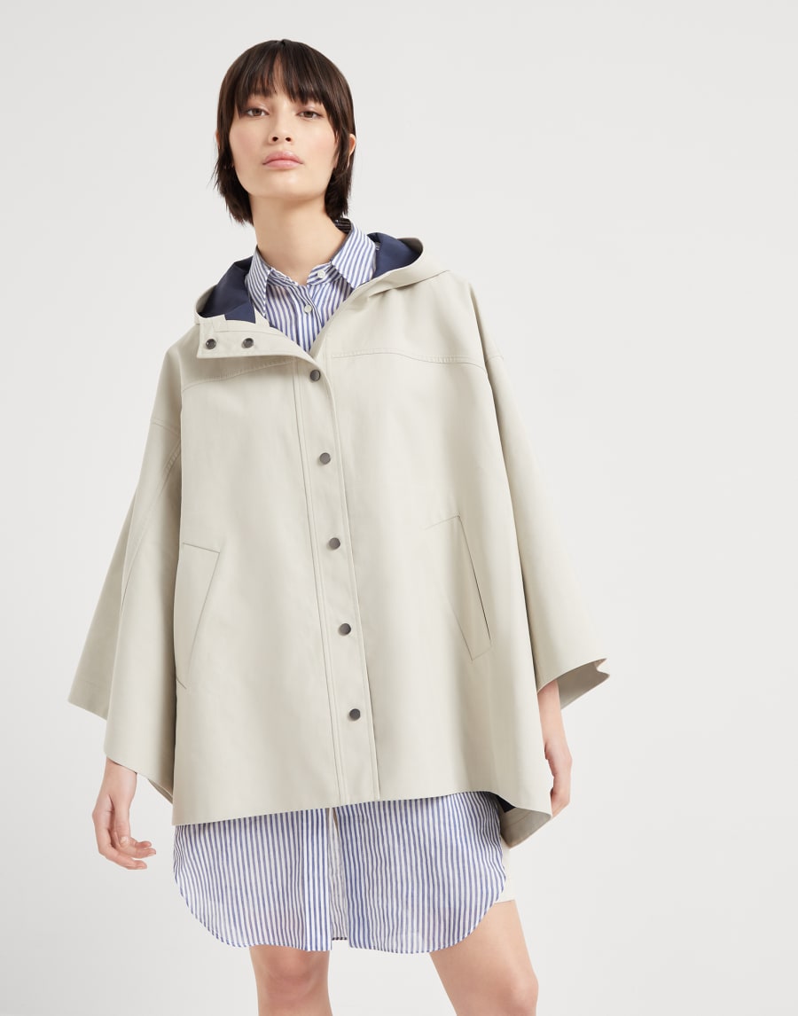 Water-resistant outerwear Cool Beige Woman - Brunello Cucinelli