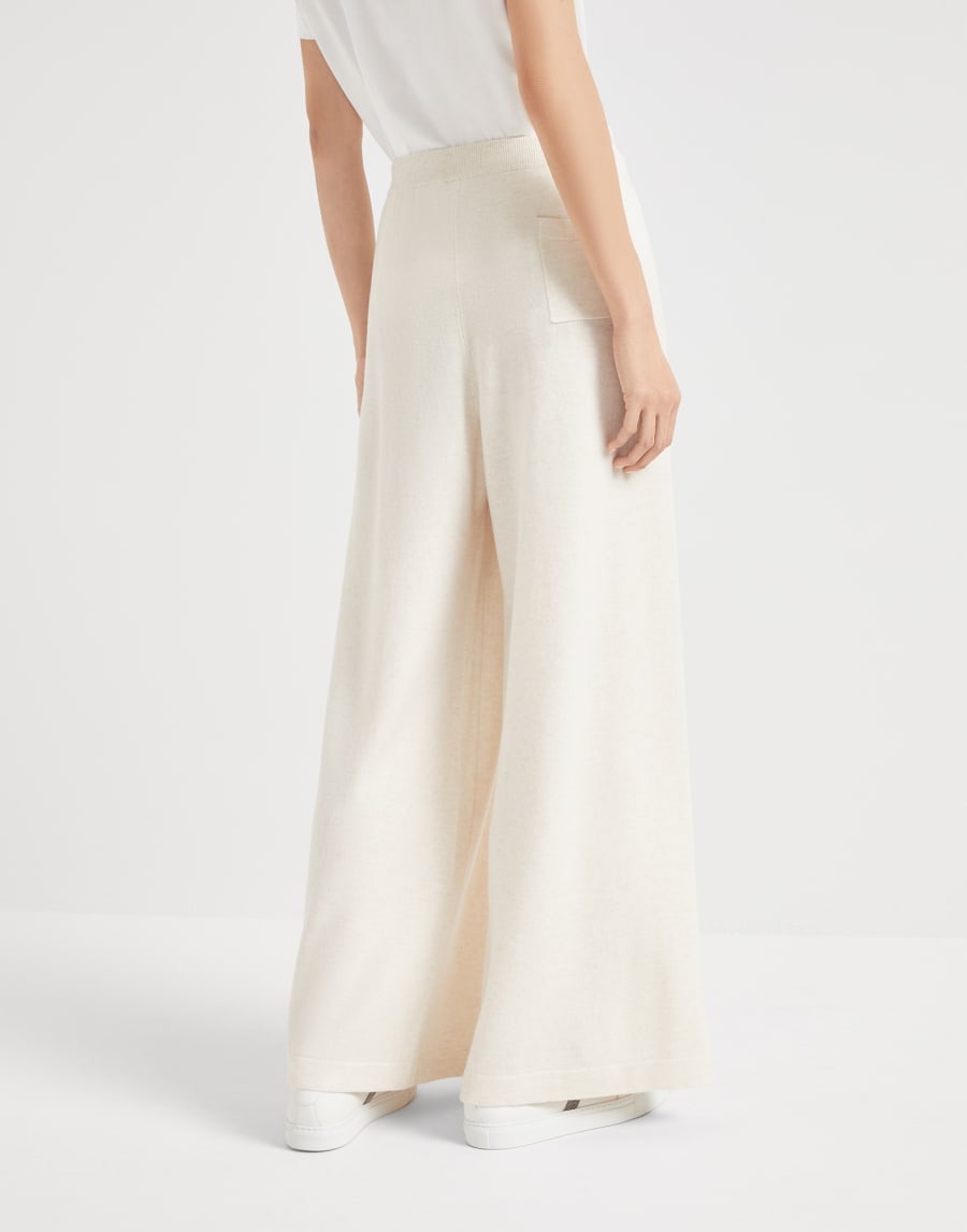 Pantalone in maglia Panama Donna - Brunello Cucinelli