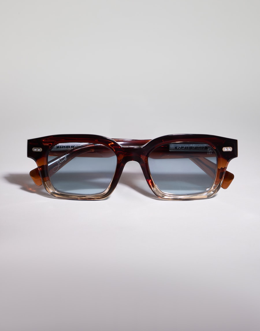 Jared acetate sunglasses Amber Fade Eyewear - Brunello Cucinelli