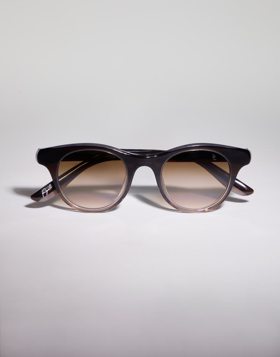 Pigalle acetate sunglasses Gradient Mocha Eyewear - Brunello Cucinelli
