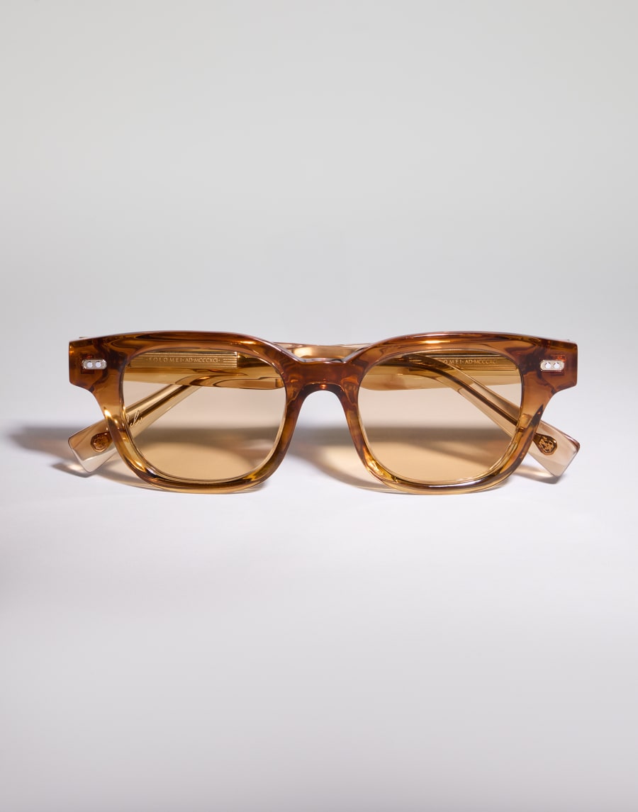 Miles 18k gold-plated frame Amber Eyewear - Brunello Cucinelli