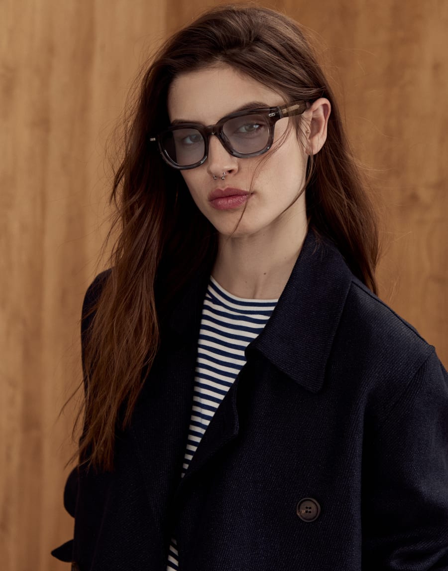 Miles 醋酸纤维眼镜 雨色 眼镜 - Brunello Cucinelli