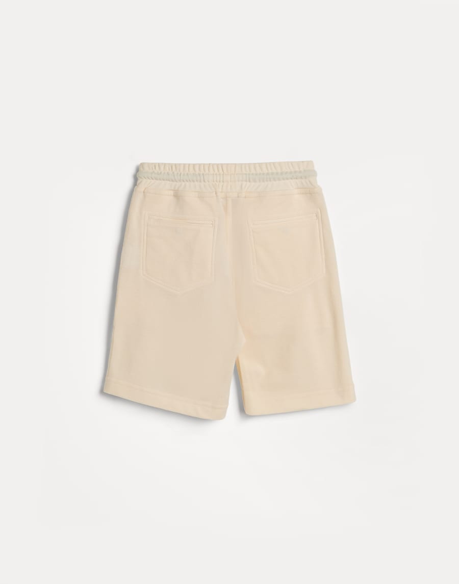 Cotton piqué Bermuda shorts Ginger Boys - Brunello Cucinelli