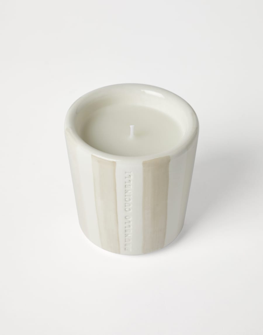 杯装蜡烛 浅棕色 生活风格 - Brunello Cucinelli