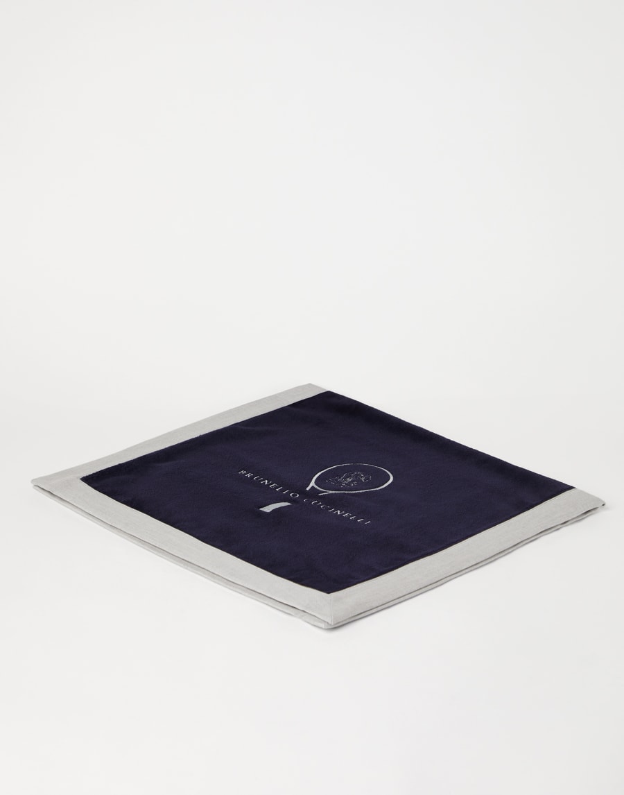 Полотенце с логотипом Tennis Темно-Синий Стиль жизни - Brunello Cucinelli