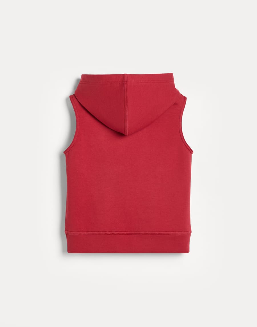 Hooded sweater vest Ruby Boys - Brunello Cucinelli