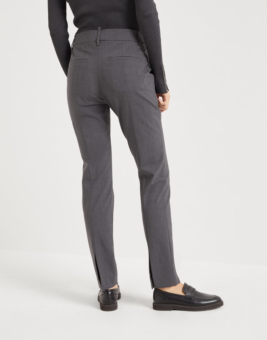 Pantalon cigarette Lignite Femme - Brunello Cucinelli