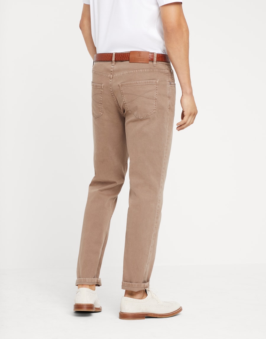 コンフォートデニム トラウザーズ ライトブラウン メンズ - Brunello Cucinelli