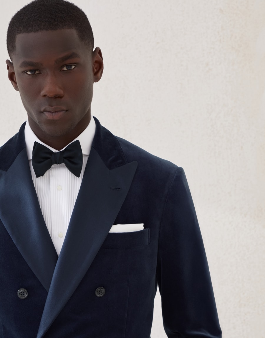 Tuxedo pocket square White Man - Brunello Cucinelli