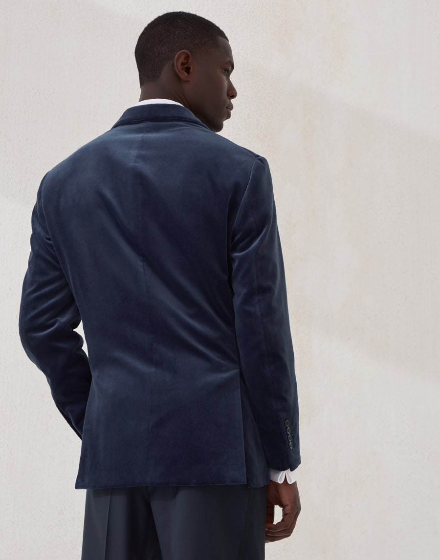 Tuxedo Jacket Blue Man - Brunello Cucinelli