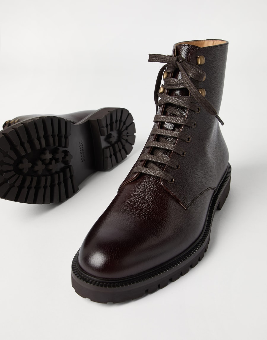 Botas de piel de becerro Expreso Hombre - Brunello Cucinelli
