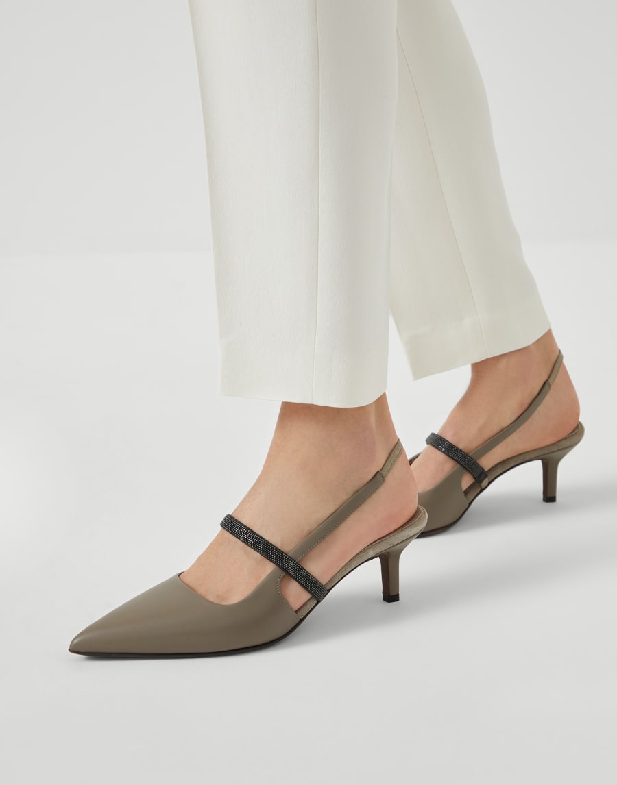 City heels Light Grey Woman - Brunello Cucinelli