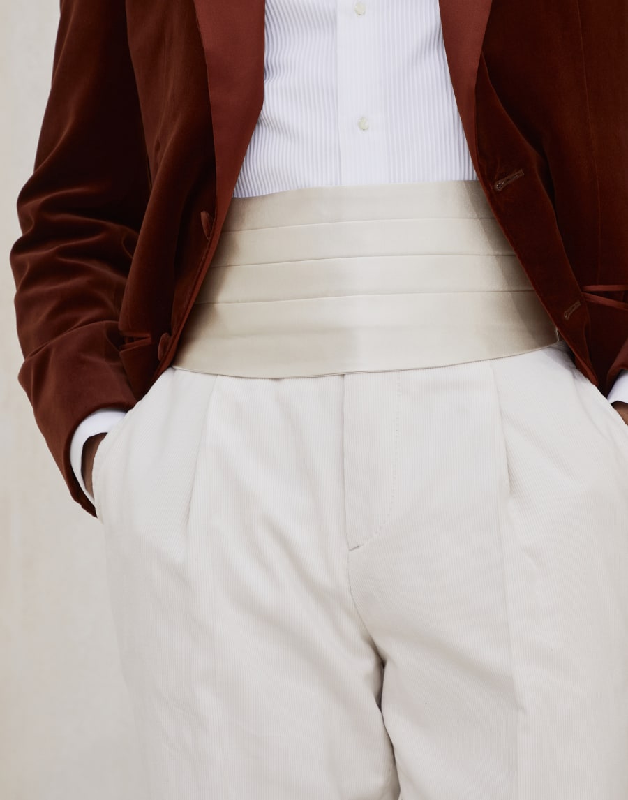 Fajín para esmoquin Leche Hombre - Brunello Cucinelli