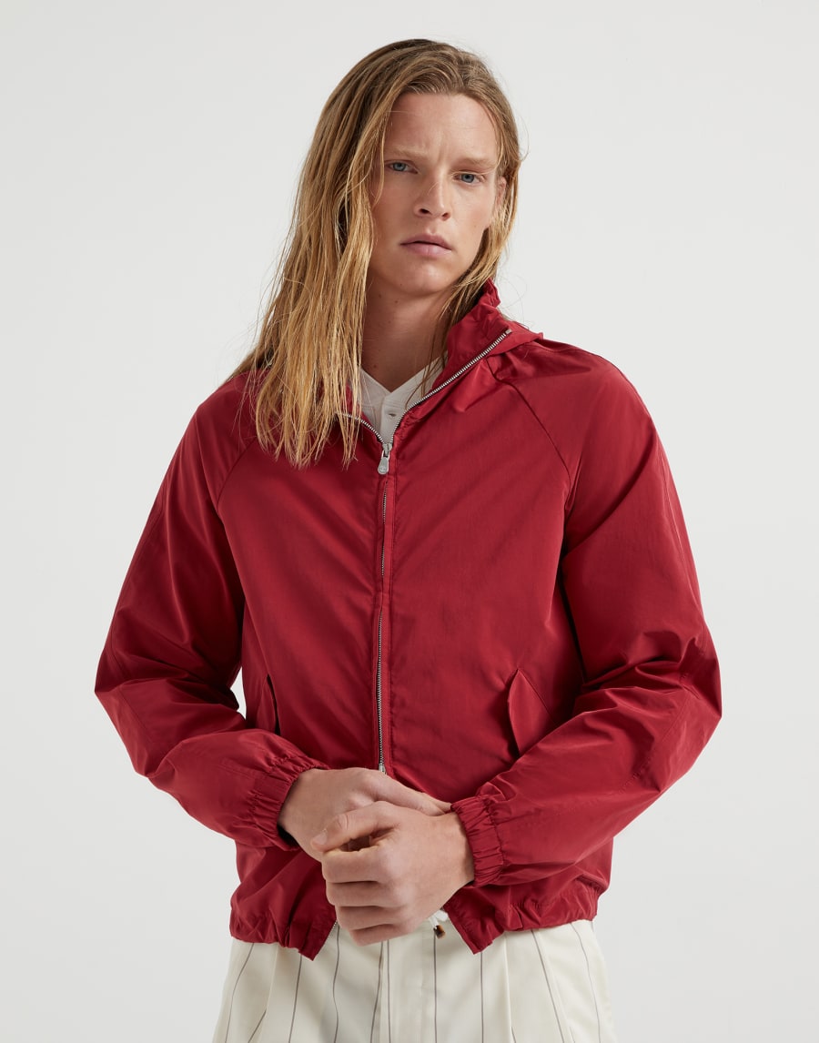 Водоотталкивающая куртка Вишневый Мужчина - Brunello Cucinelli