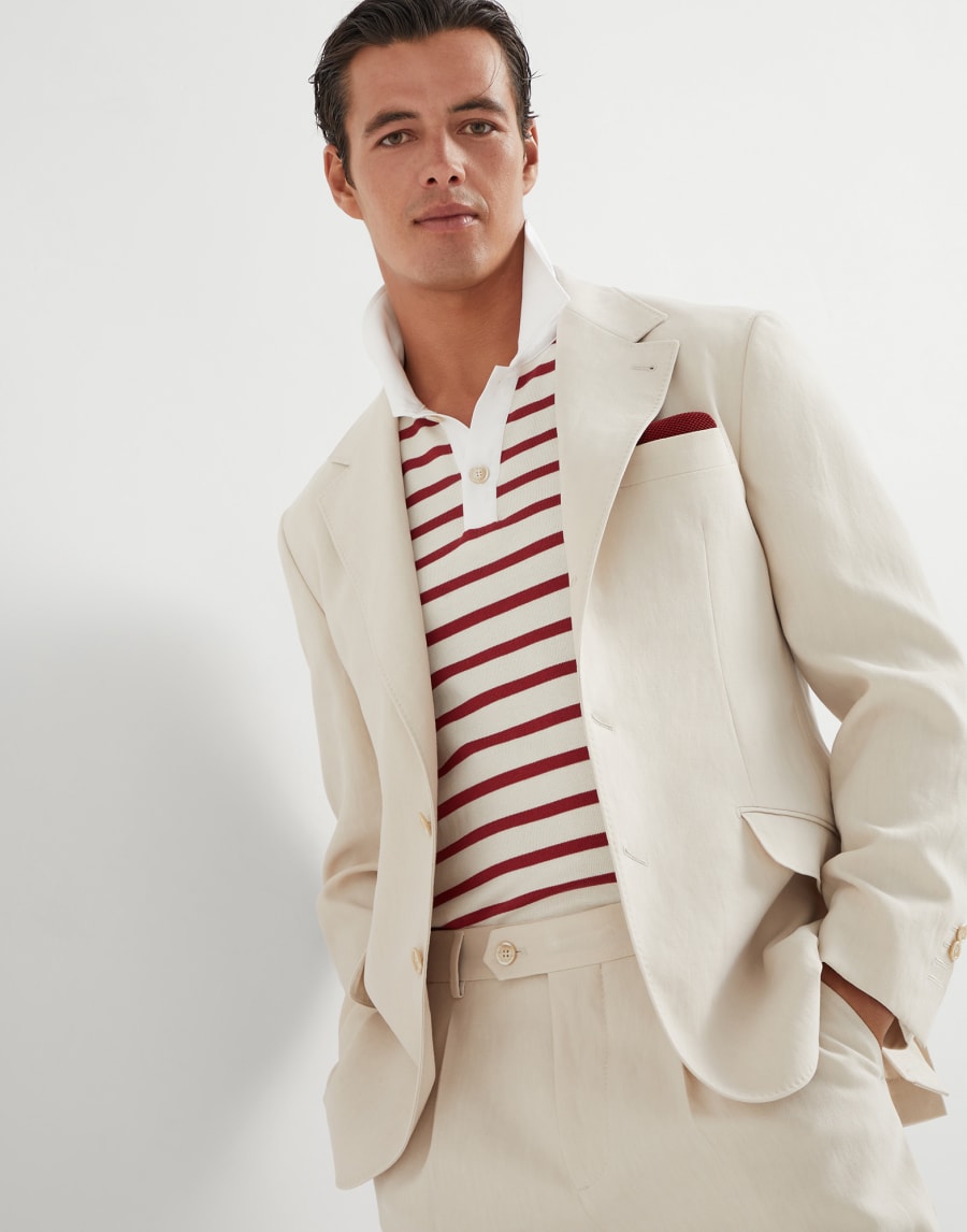 Knit polo shirt Cherry Man - Brunello Cucinelli