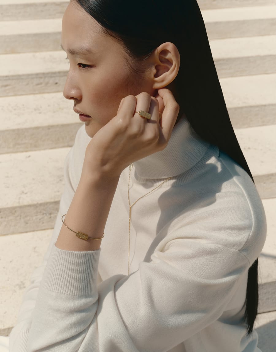 18K Gold ring Gold Woman - Brunello Cucinelli