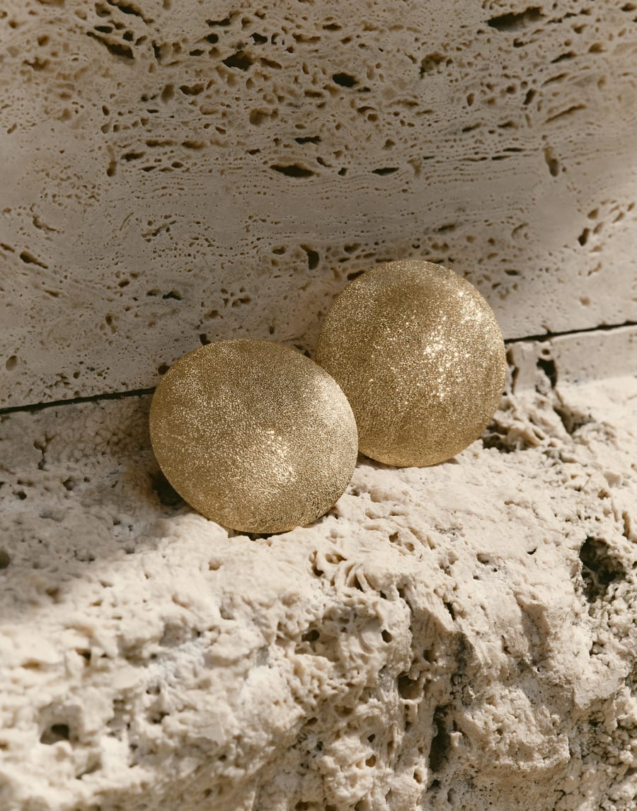 18k Gold earrings Gold Woman - Brunello Cucinelli