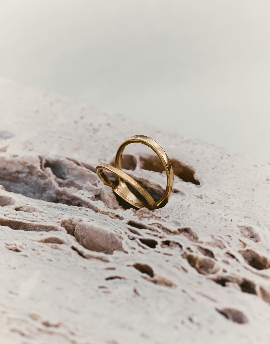 18K Gold ring Gold Woman - Brunello Cucinelli