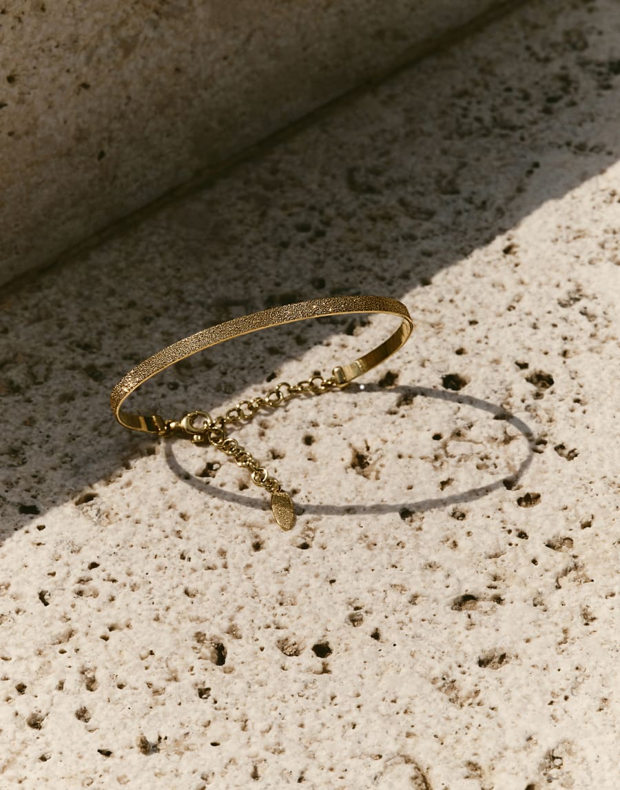 18K Gold bracelet with Diamond Gold Woman - Brunello Cucinelli