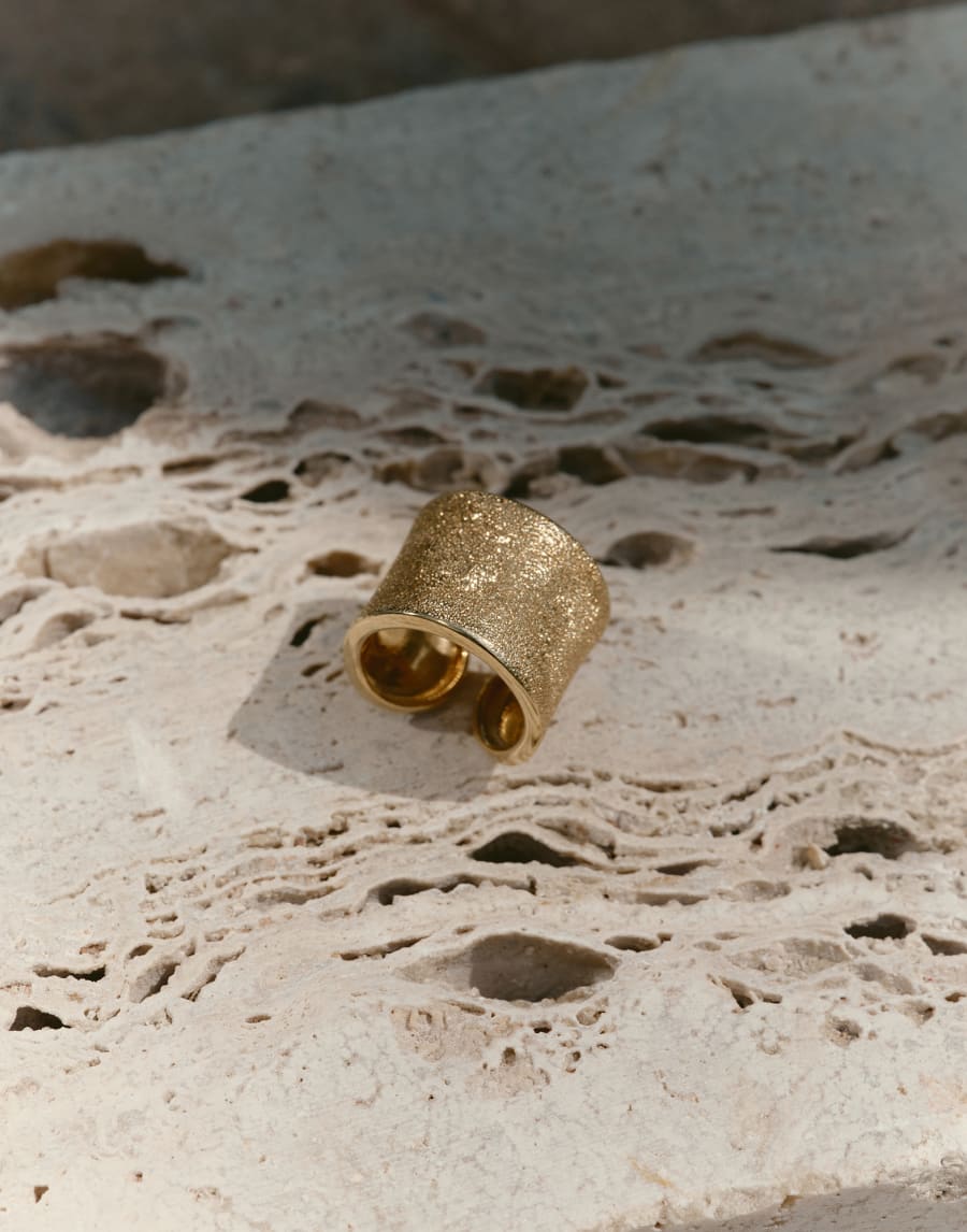 18K Gold ring Gold Woman - Brunello Cucinelli
