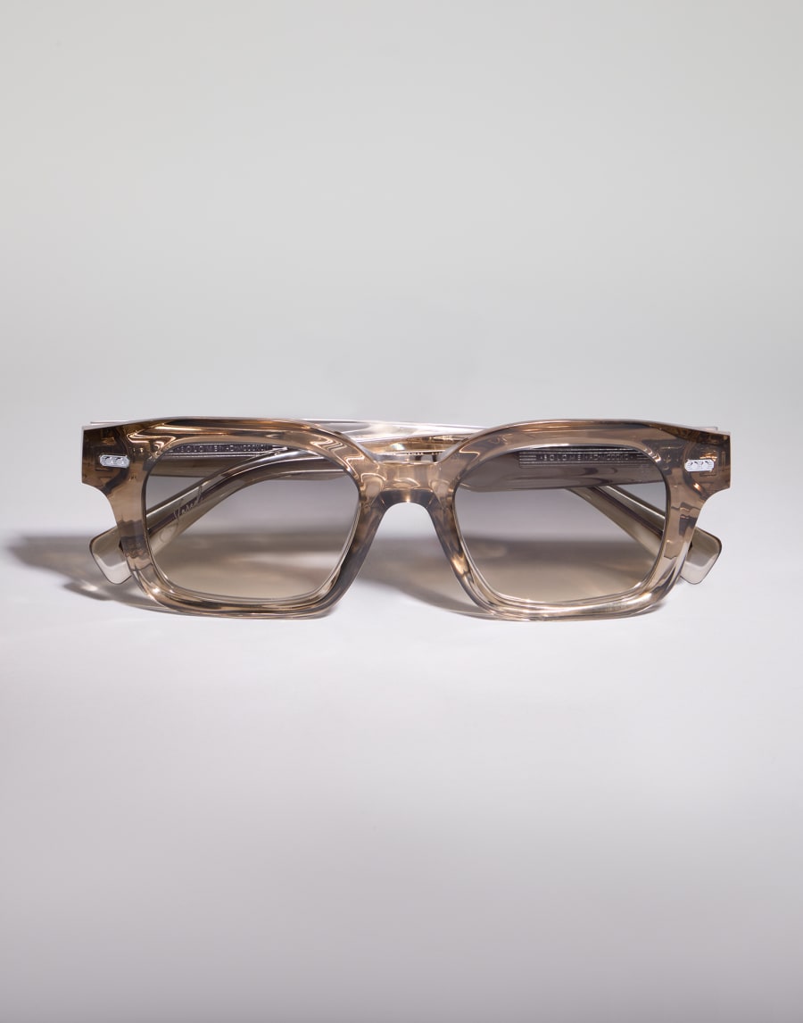 Jared acetate sunglasses Glass Olive Eyewear - Brunello Cucinelli