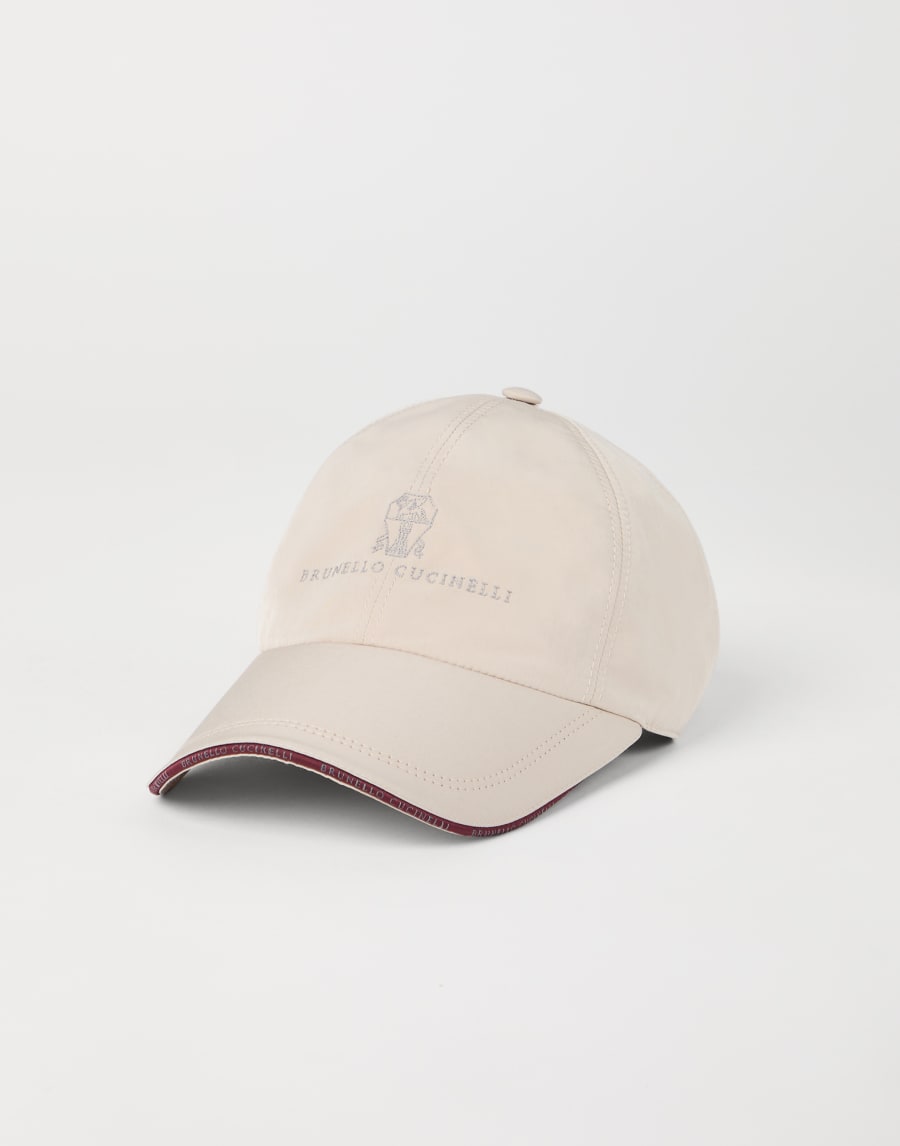 Water-resistant baseball cap Cool Beige Man - Brunello Cucinelli