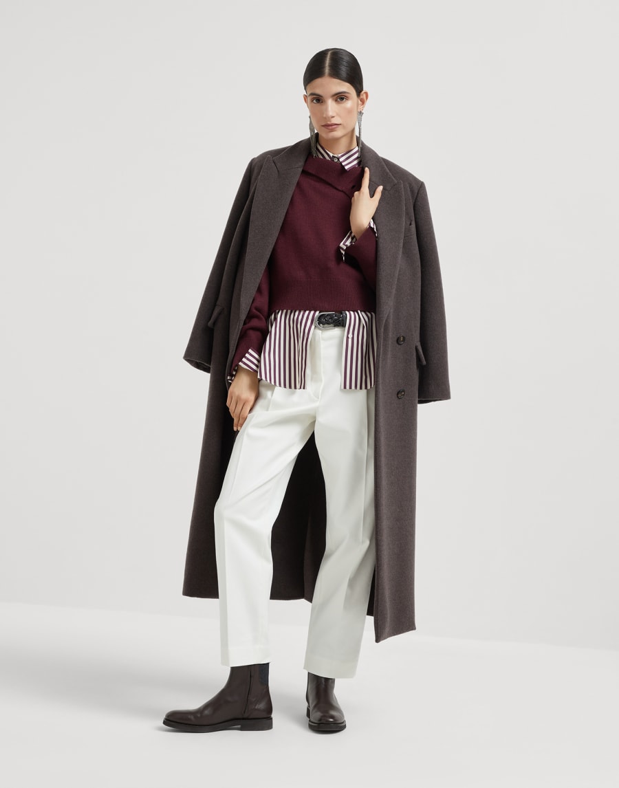 Cashmere sweater Amaranth Woman - Brunello Cucinelli