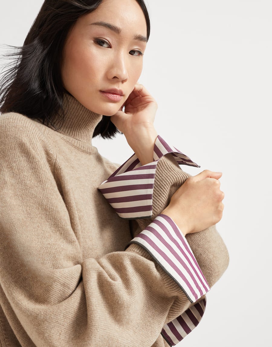 Cashmere sweater Light Brown Woman - Brunello Cucinelli