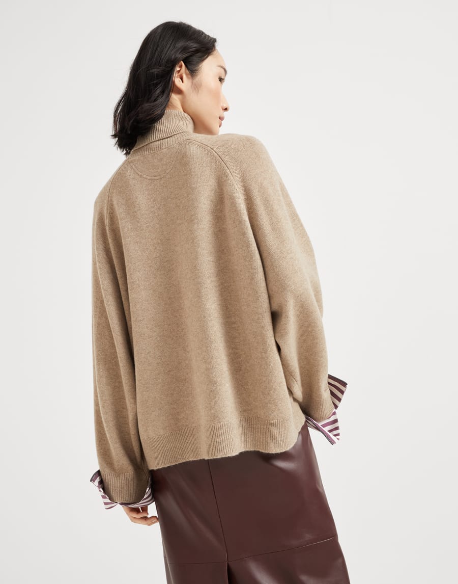 Cashmere sweater Light Brown Woman - Brunello Cucinelli
