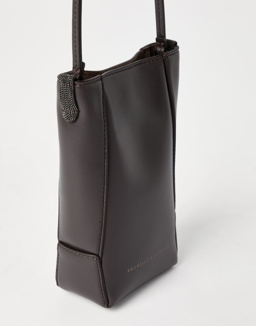 BC Duo Handyhülle Dunkelbraun Damen - Brunello Cucinelli