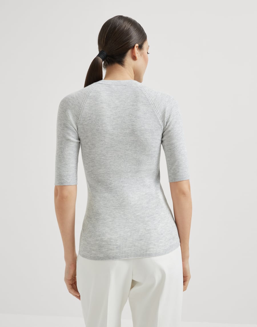 Sparkling cashmere sweater Pebble Woman - Brunello Cucinelli