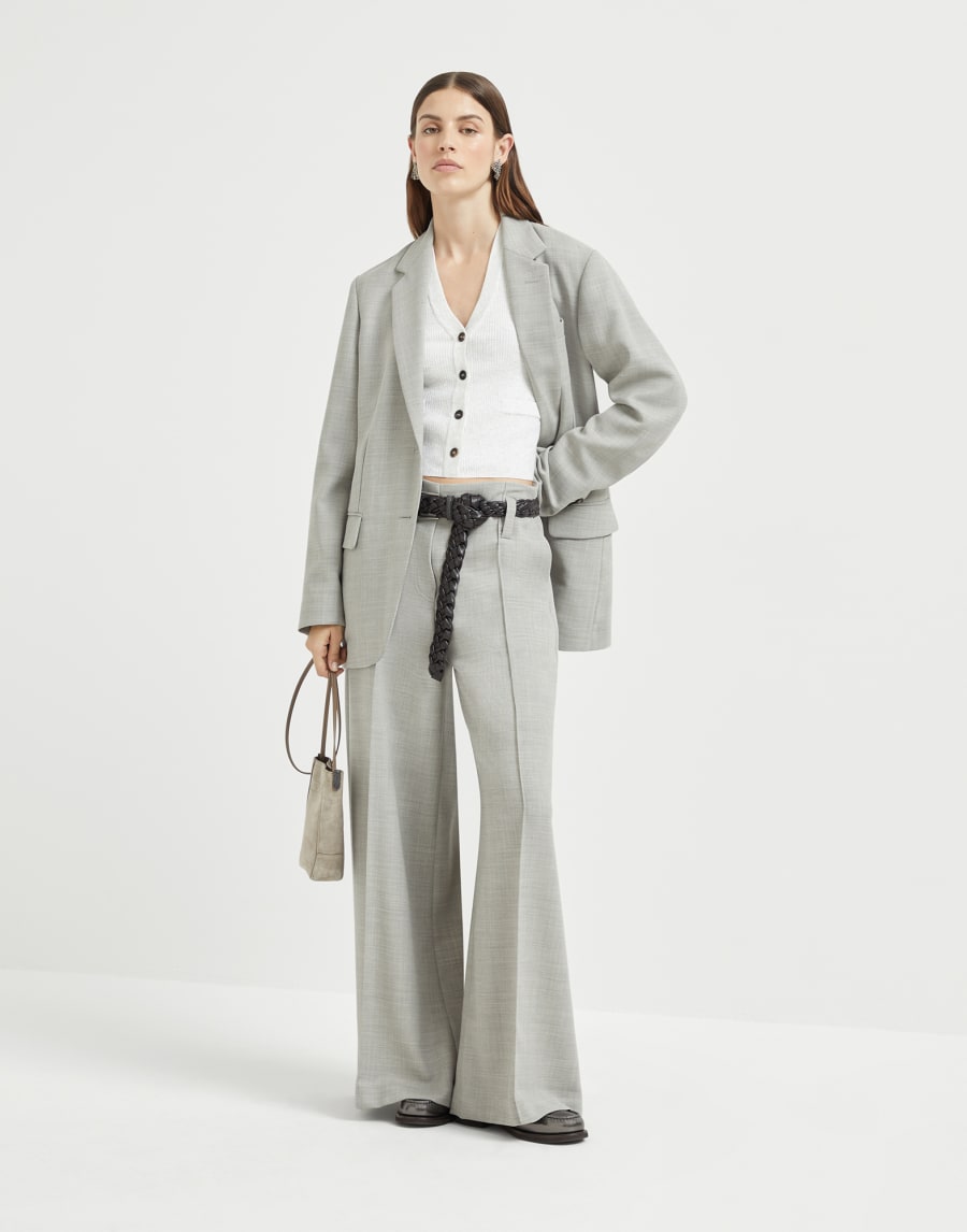 Cashmere knit vest White Woman - Brunello Cucinelli