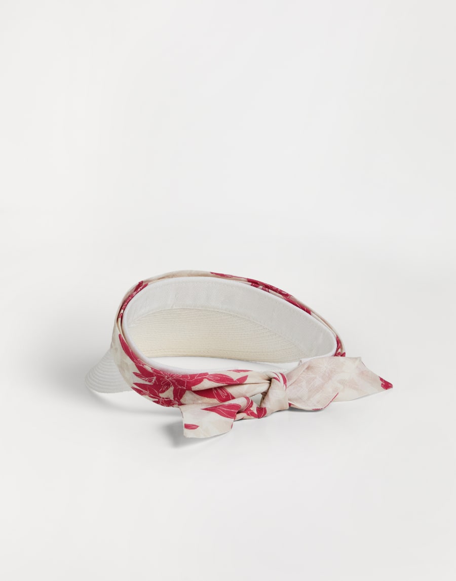 Visor Red Girls - Brunello Cucinelli