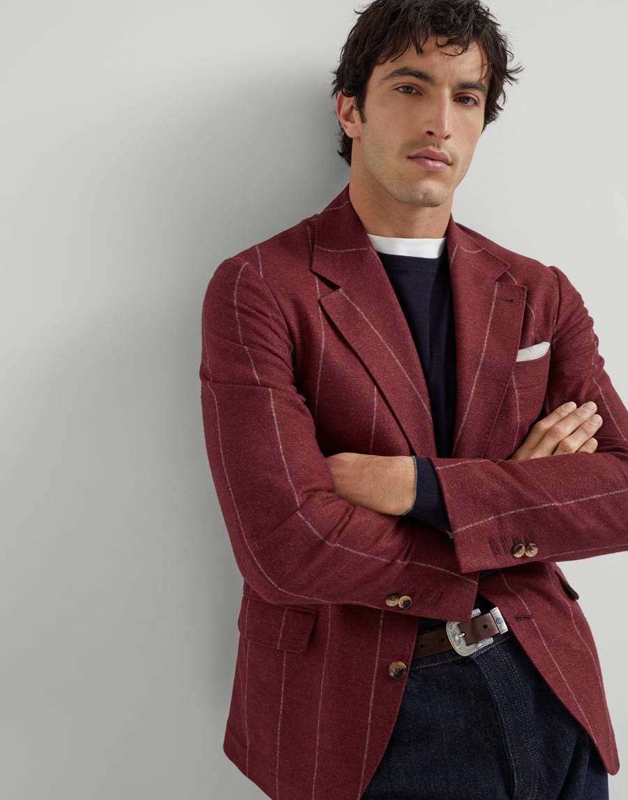 Maglia leggera Blu Navy Uomo - Brunello Cucinelli