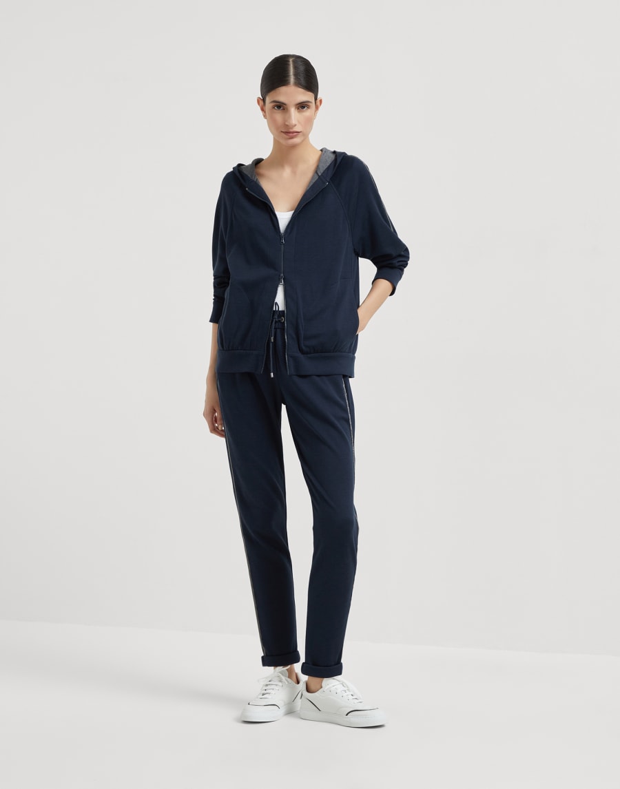 Interlock trousers Night Woman - Brunello Cucinelli