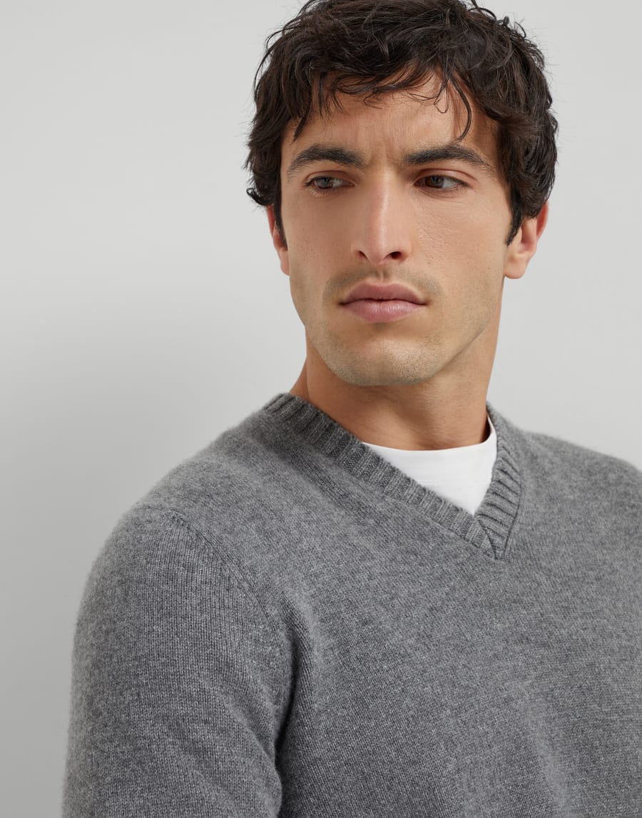 Cashmere sweater Medium Grey Man - Brunello Cucinelli