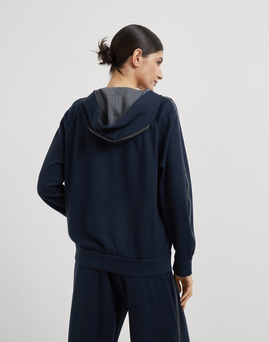 Interlock sweatshirt Night Woman - Brunello Cucinelli