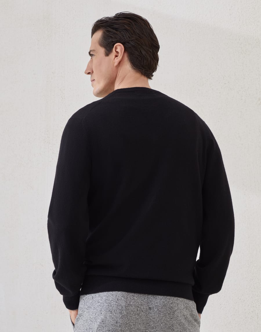 Cashmere sweater Black Man - Brunello Cucinelli