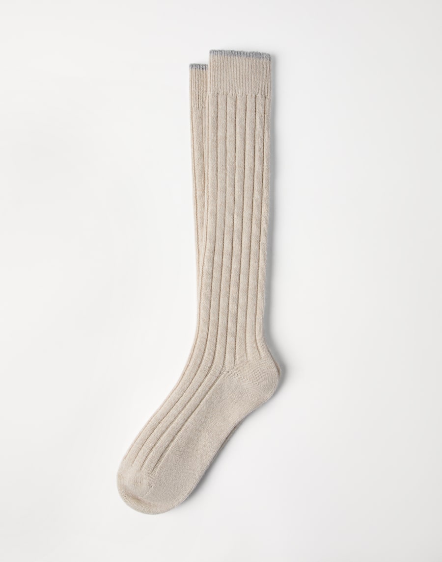 Cashmere knit socks Buff Man - Brunello Cucinelli