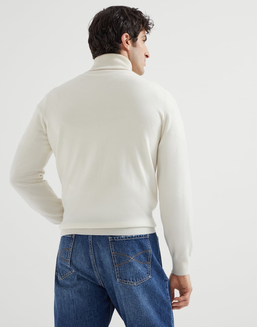 Pull à col montant Panama Homme - Brunello Cucinelli