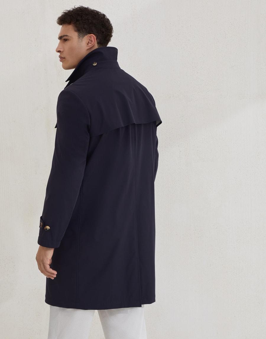 Redingote Navy Blue Man - Brunello Cucinelli