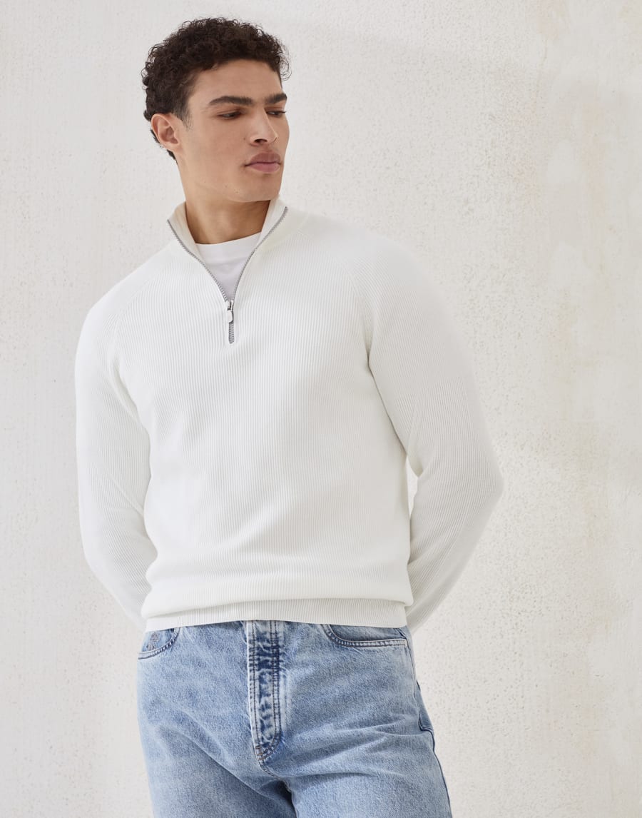 Cotton sweater Panama Man - Brunello Cucinelli