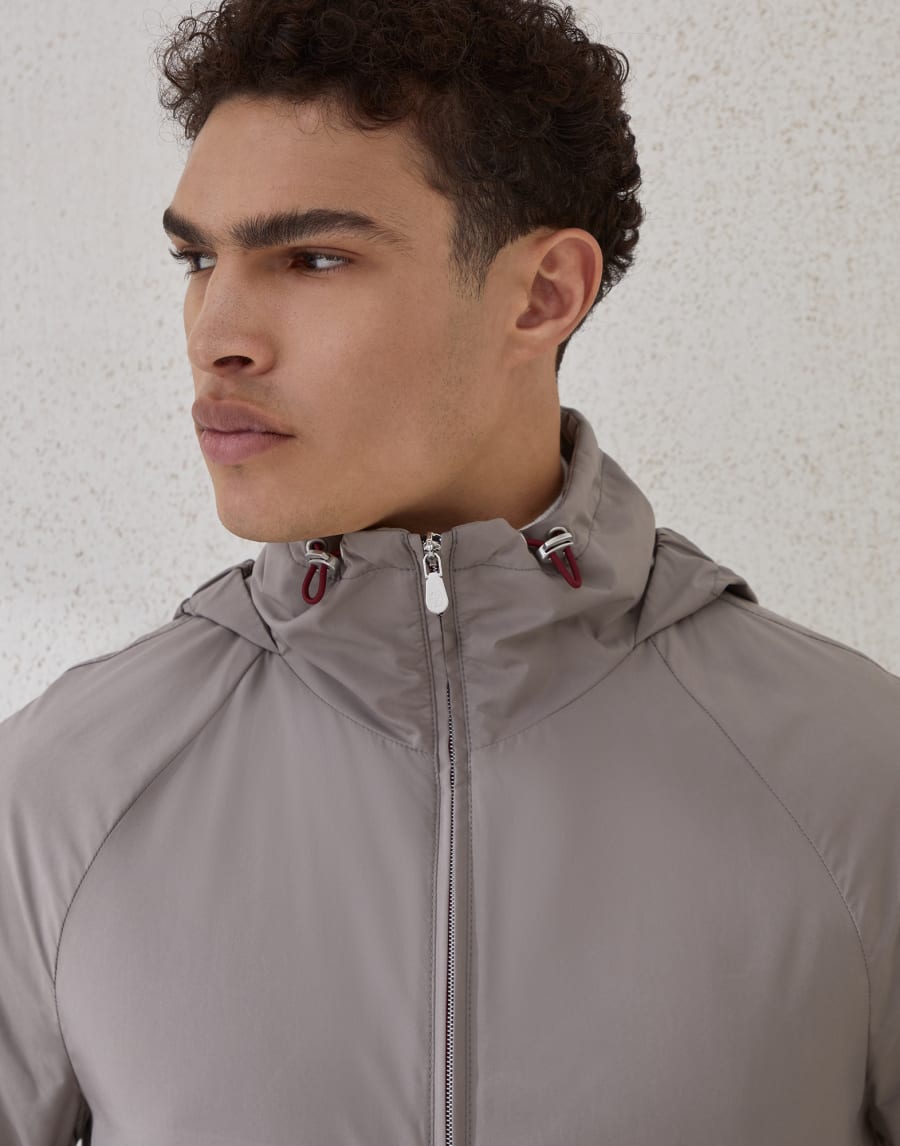 Outerwear with hood Grey Man - Brunello Cucinelli