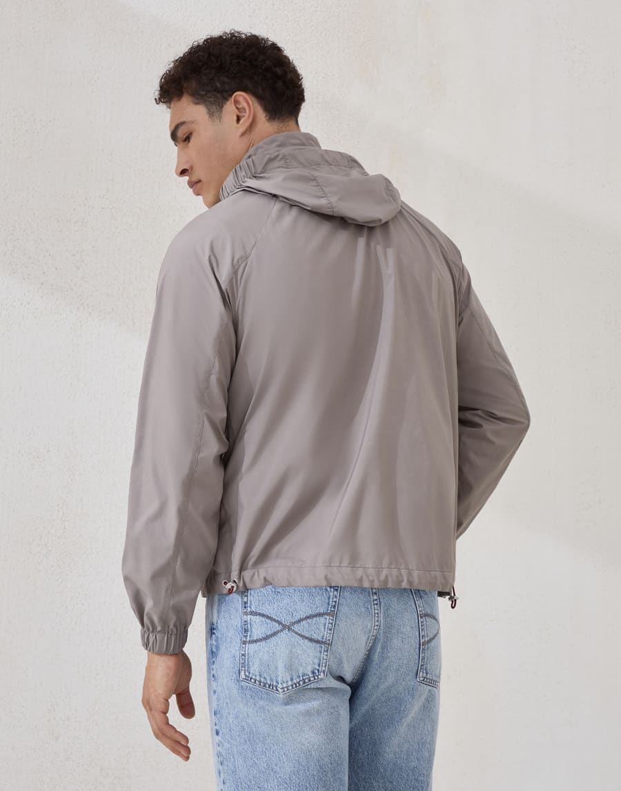 Outerwear with hood Grey Man - Brunello Cucinelli