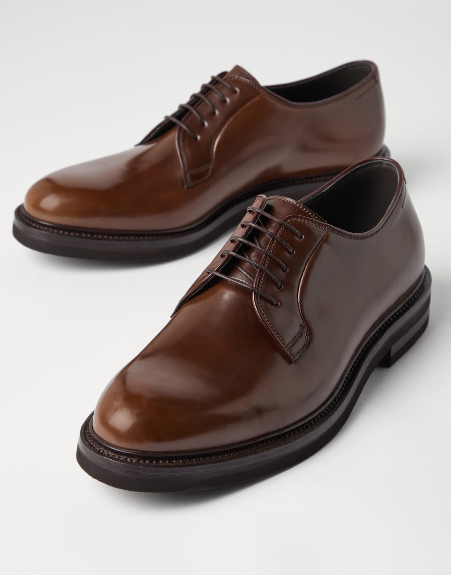 Cordovan Derby Brown Man - Brunello Cucinelli