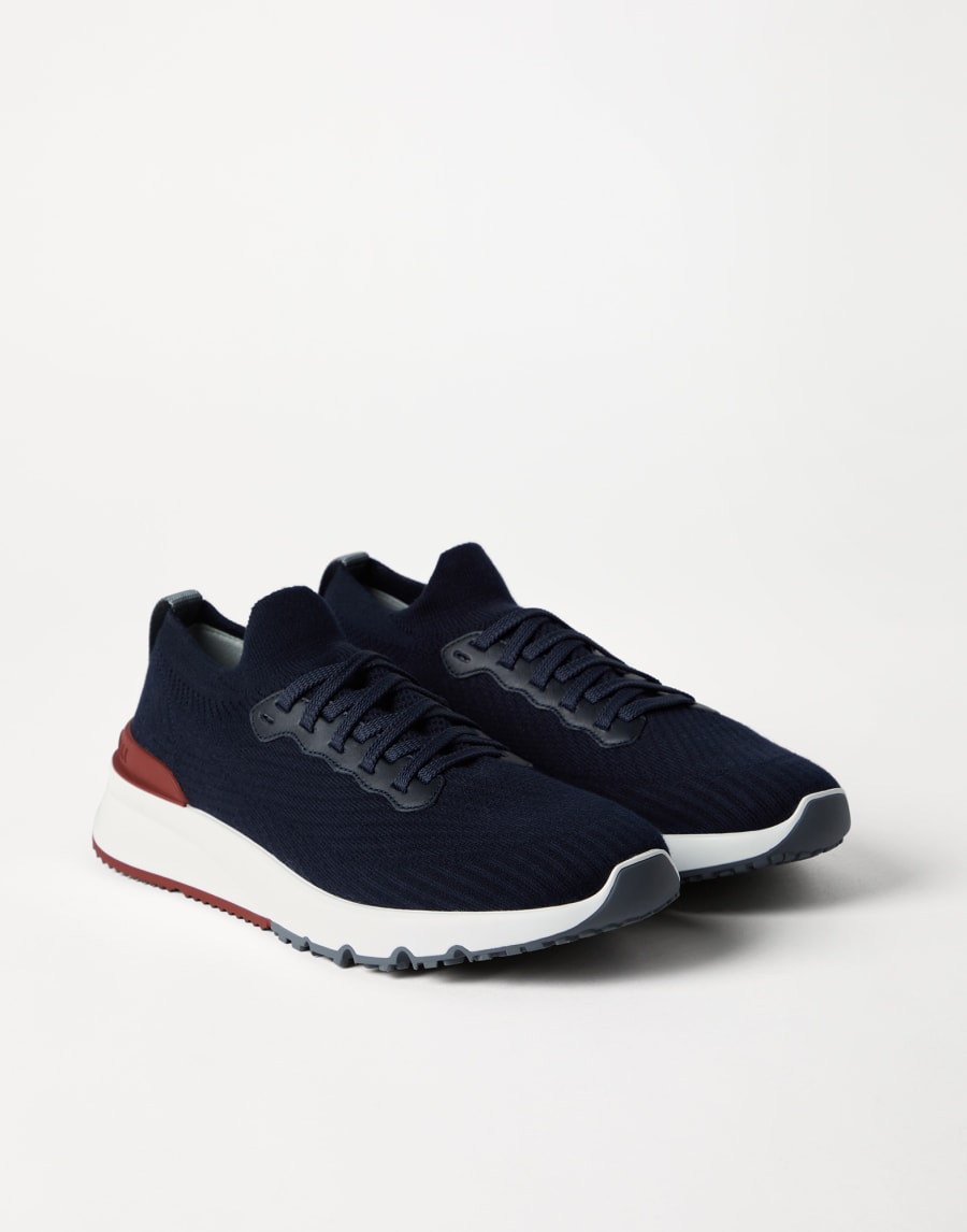 Knit runners Blue Man - Brunello Cucinelli