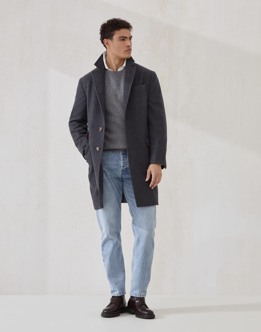 Water-resistant coat Lead Man - Brunello Cucinelli