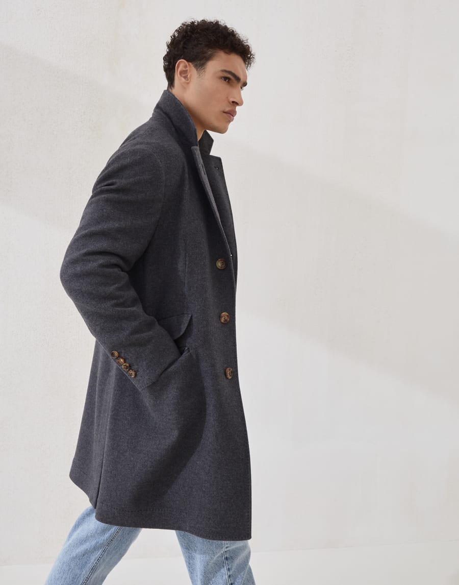 Water-resistant coat Lead Man - Brunello Cucinelli