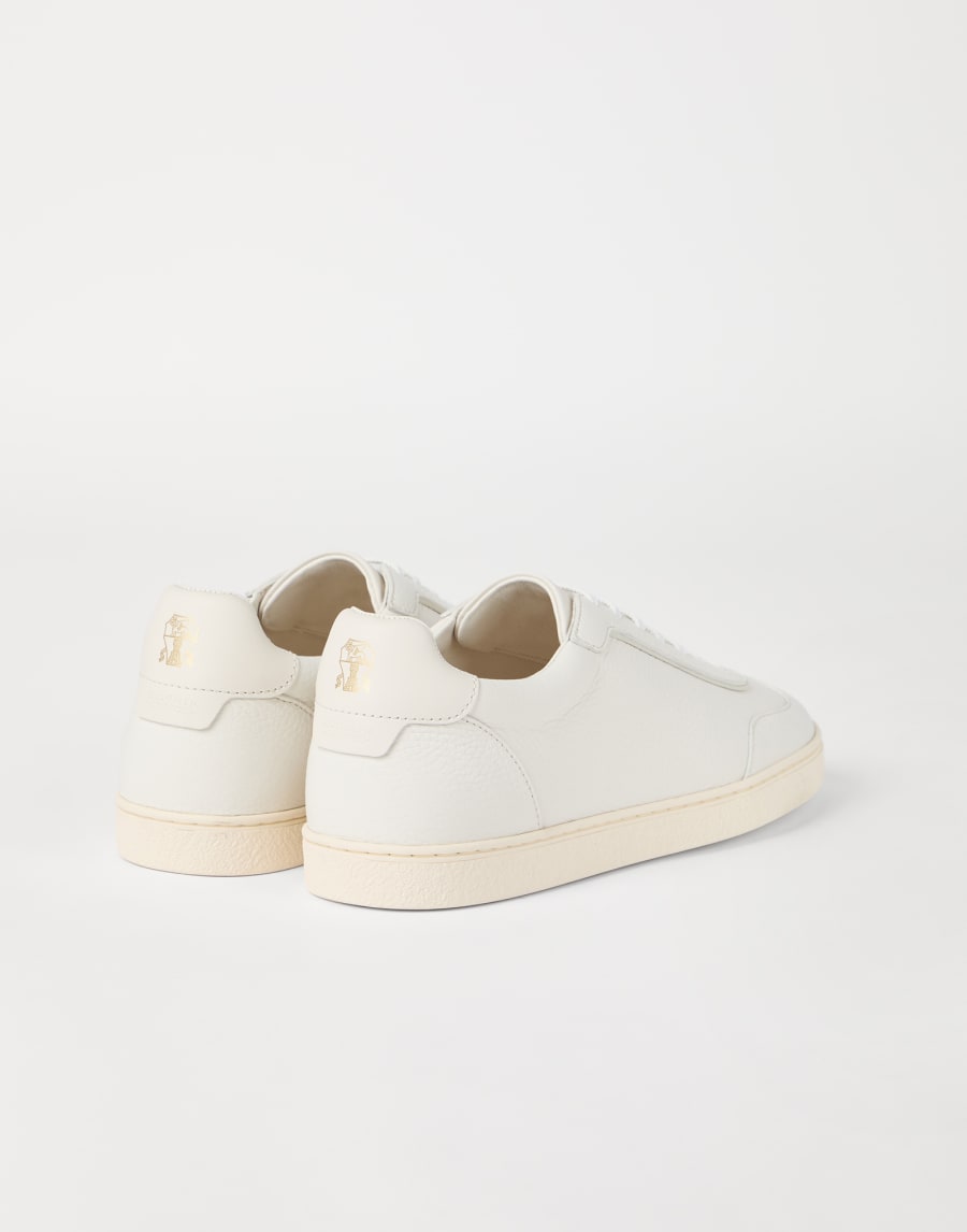 Deerskin sneakers Chalk Man - Brunello Cucinelli