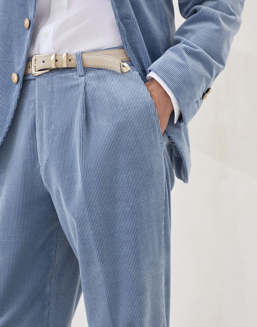 Corduroy trousers Denim Man - Brunello Cucinelli